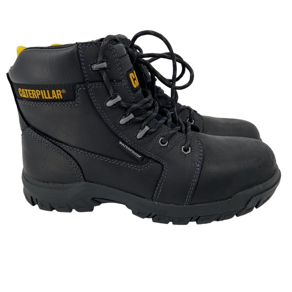 Caterpillar Shoes Caterpillar Mens Leather Work Safety Boot